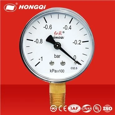 Manometer mit Vakuummeter Rohrfedermanometer