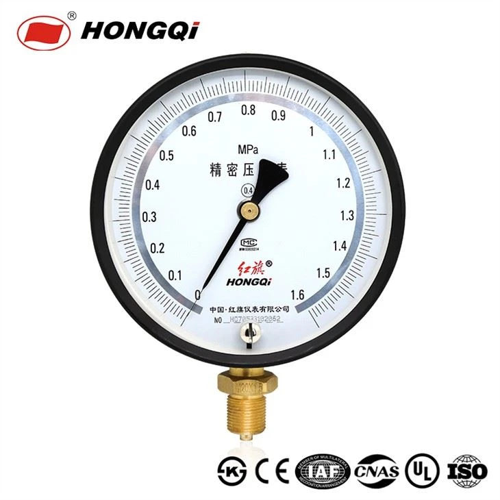 150mm Hochpräziser radialer Richtungsanschluss 0,25/0,4/0,6 Grad Manometer